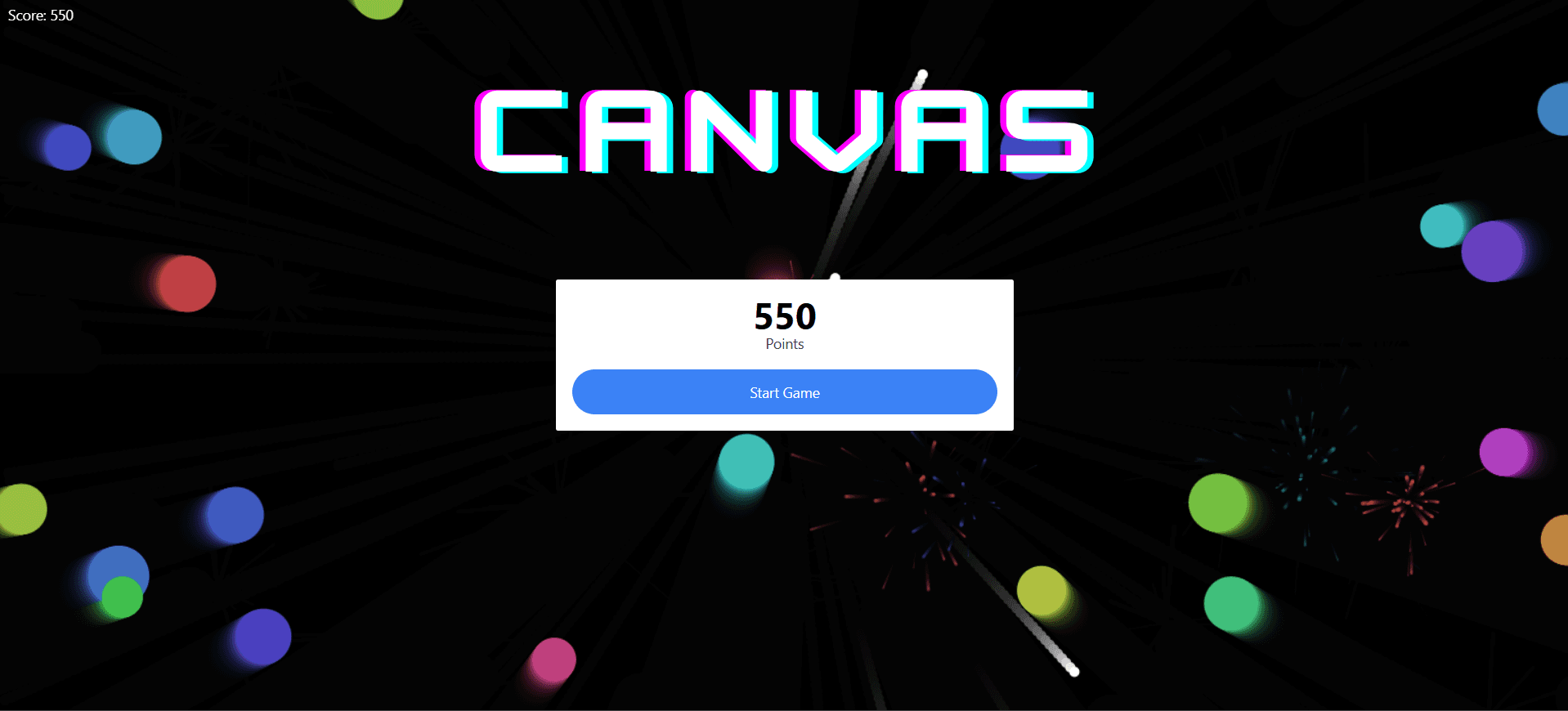 Canvas Game 